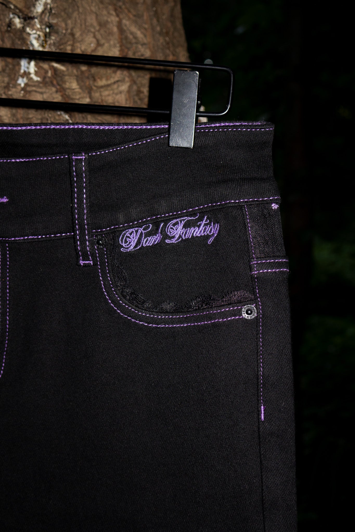 Midnight Jean Shorts