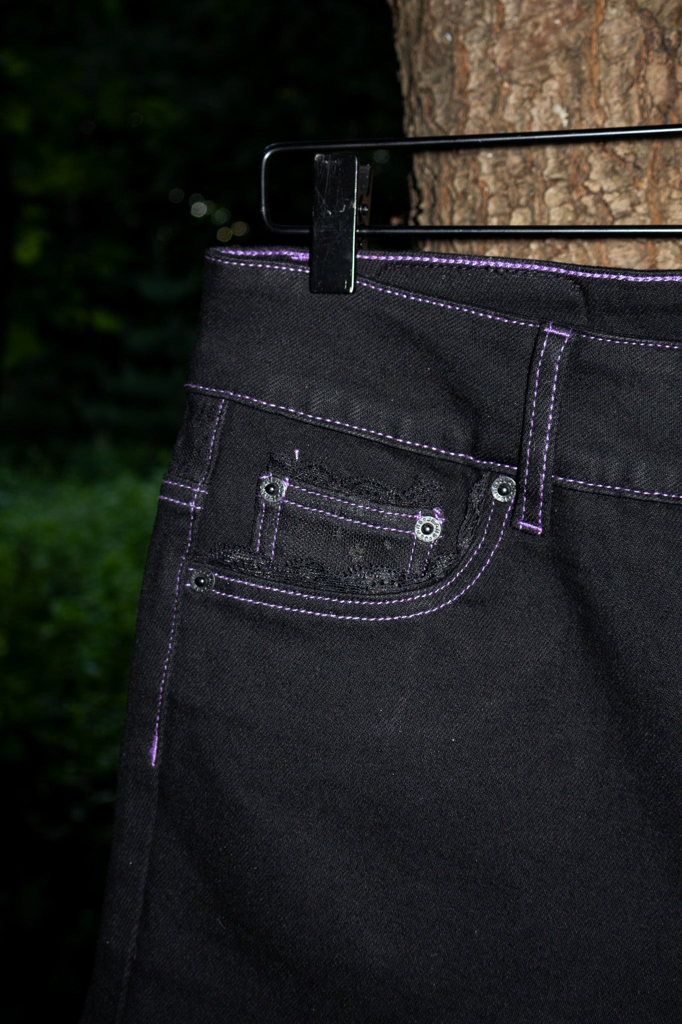 Midnight Jean Shorts