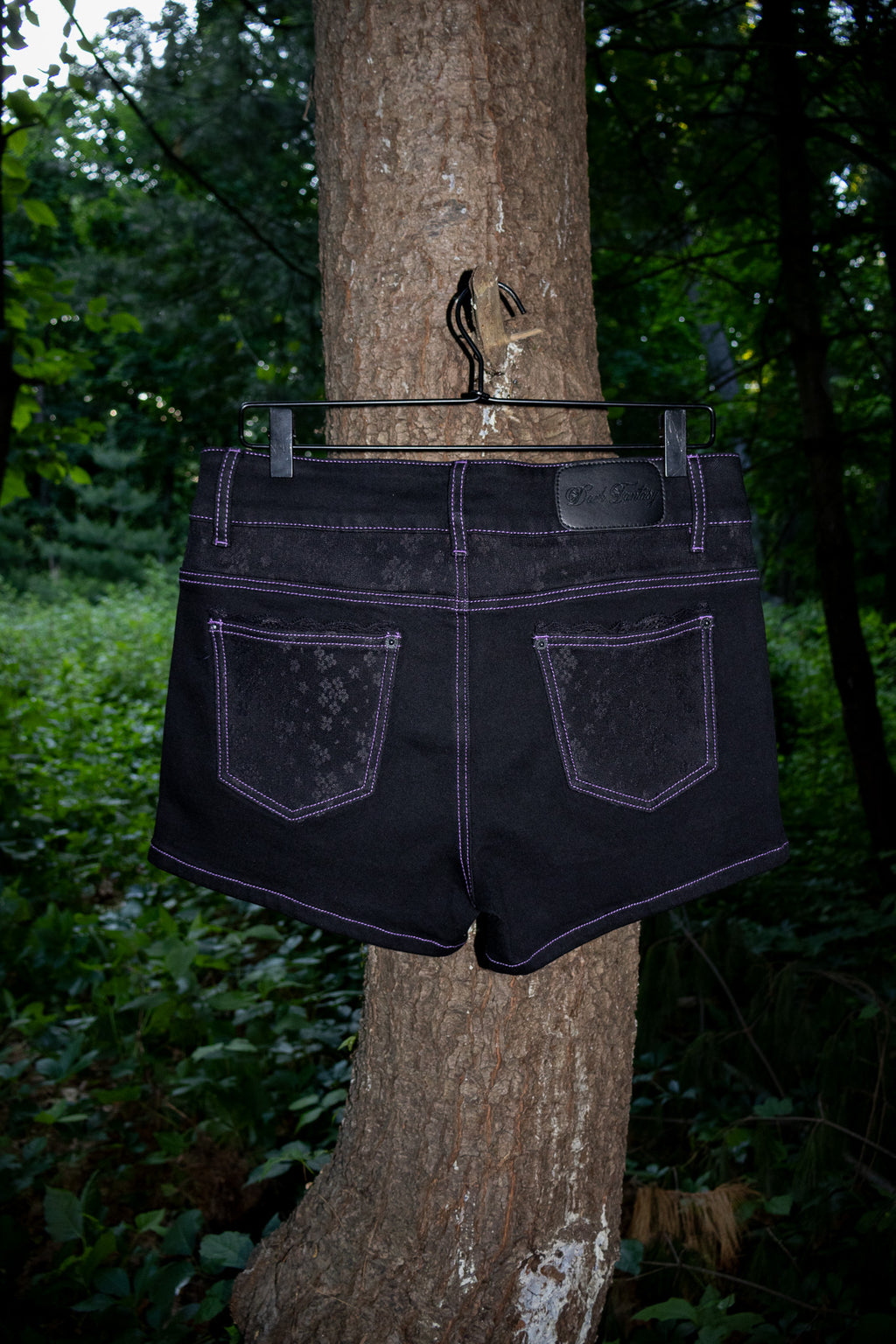 Midnight Jean Shorts