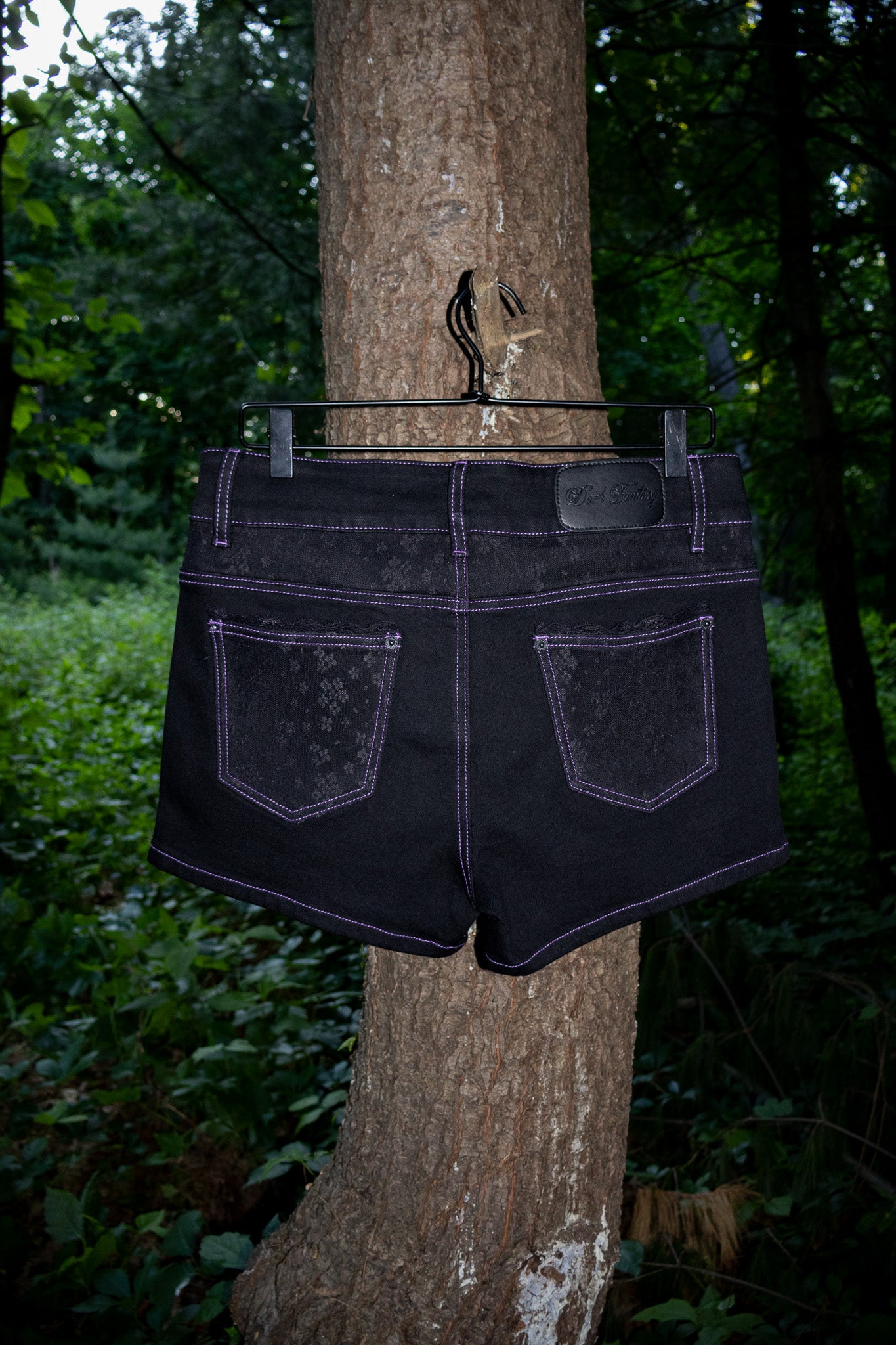 Midnight Jean Shorts