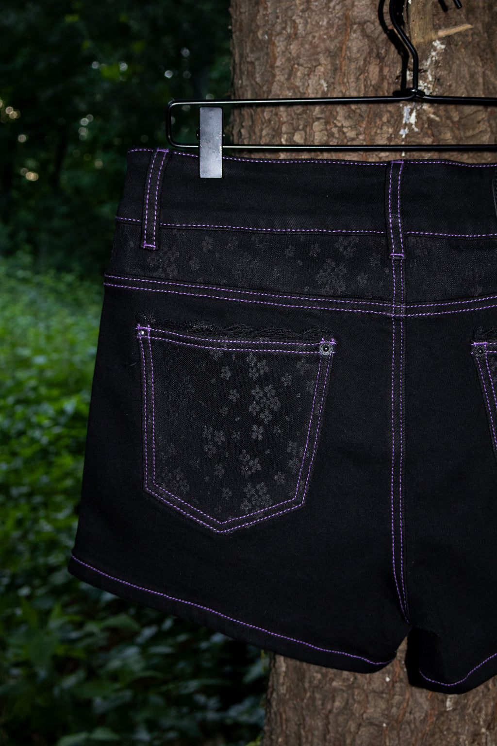 Midnight Jean Shorts