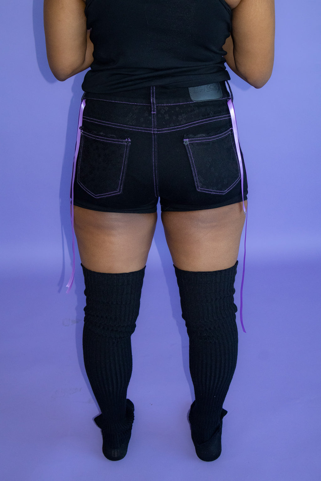 Midnight Jean Shorts